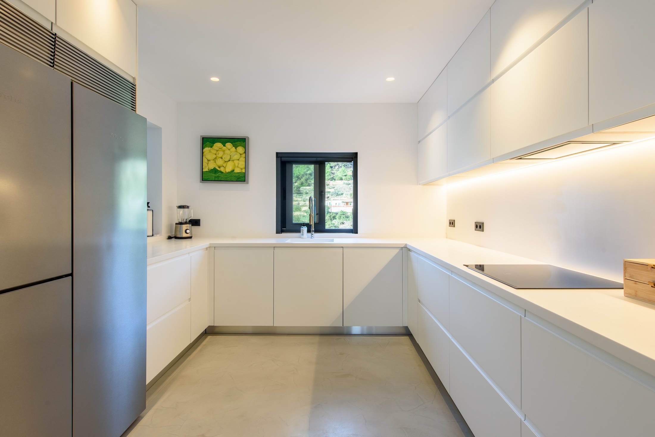 Resa Estates Ibiza villa for sale es Cubells modern heated pool kitchen.jpg